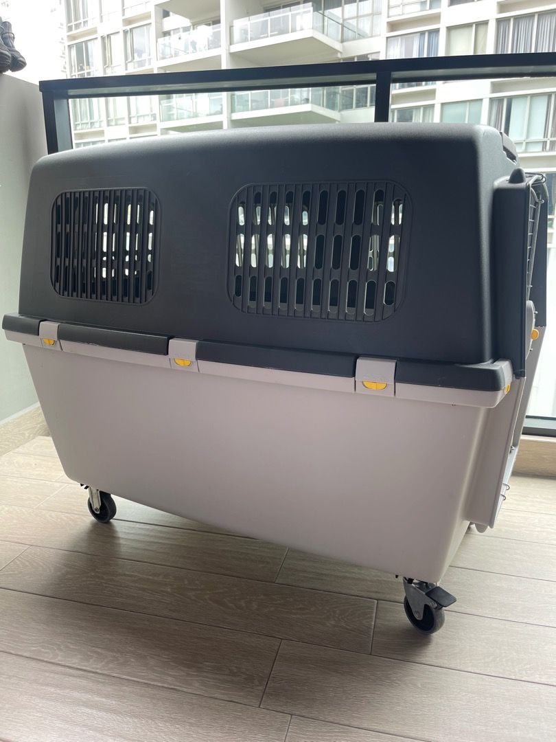 Stefanplast Gulliver 7 IATA Approved Dog Carrier (Large, Wheels