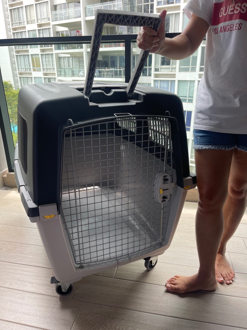 Stefanplast Gulliver 7 IATA Approved Dog Carrier (Large, Wheels