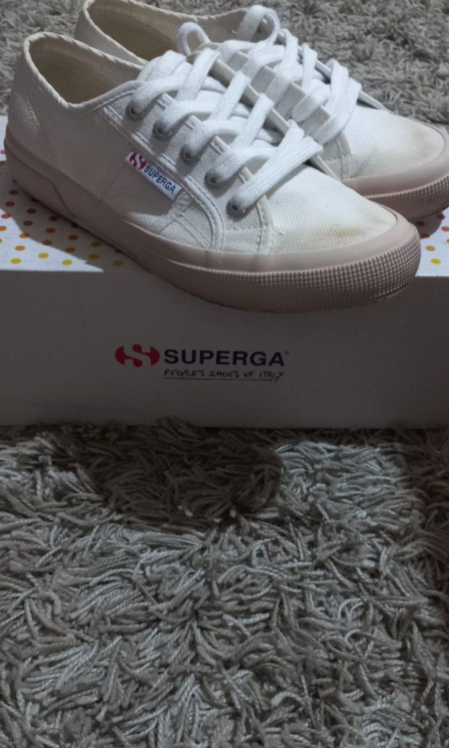 Superga 2750 Cotu White Sneaker Women s Fashion Footwear