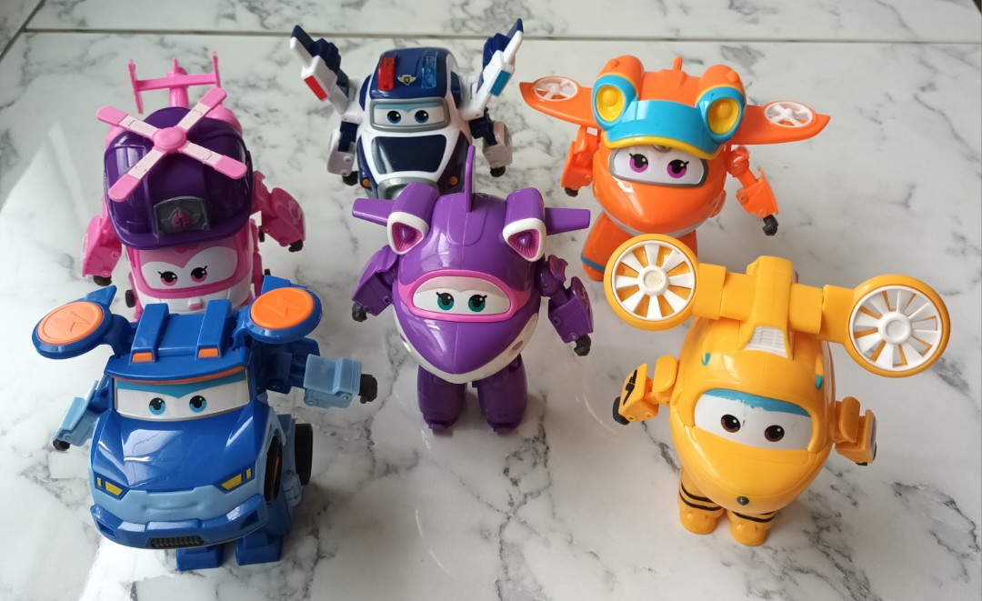 SuperWings Characters, Hobbies & Toys, Toys & Games on Carousell