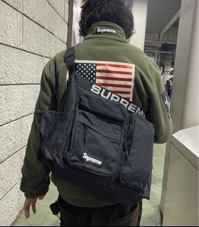 お買得限定品☆夏売れ筋 supreme 23ss field messenger bag black