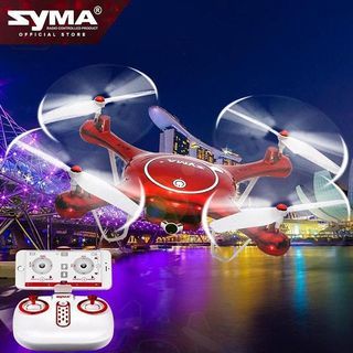 Syma X5UW Wifi FPV 720P HD Camera Quadcopter Drone (Red)