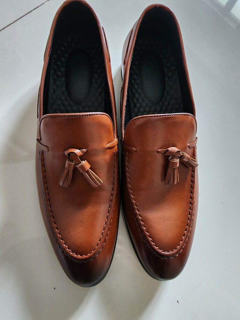 Tassle loafers pvc leather Men s Fashion Footwear Dress Shoes