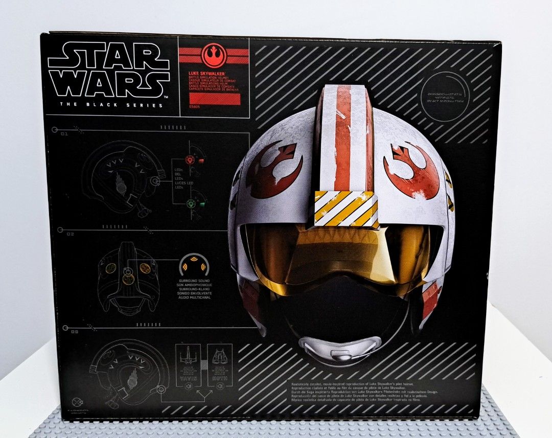 Luke skywalker best sale battle simulation helmet