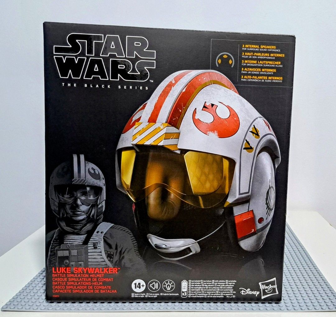 The Black Series Star wars Luke Skywalker Hasbro Helmet. Hobbies
