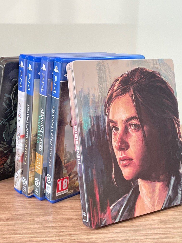 The Last of Us 2 steel case, Video Gaming, Video Games, PlayStation on