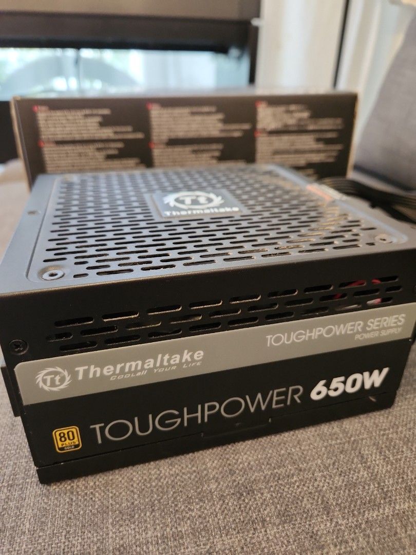 Thermaltake Toughpower 650W PSU, Computers & Tech, Parts & Accessories ...