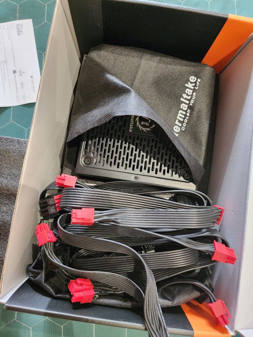 Thermaltake toughpower grand RGB 850w, Computers & Tech, Parts ...