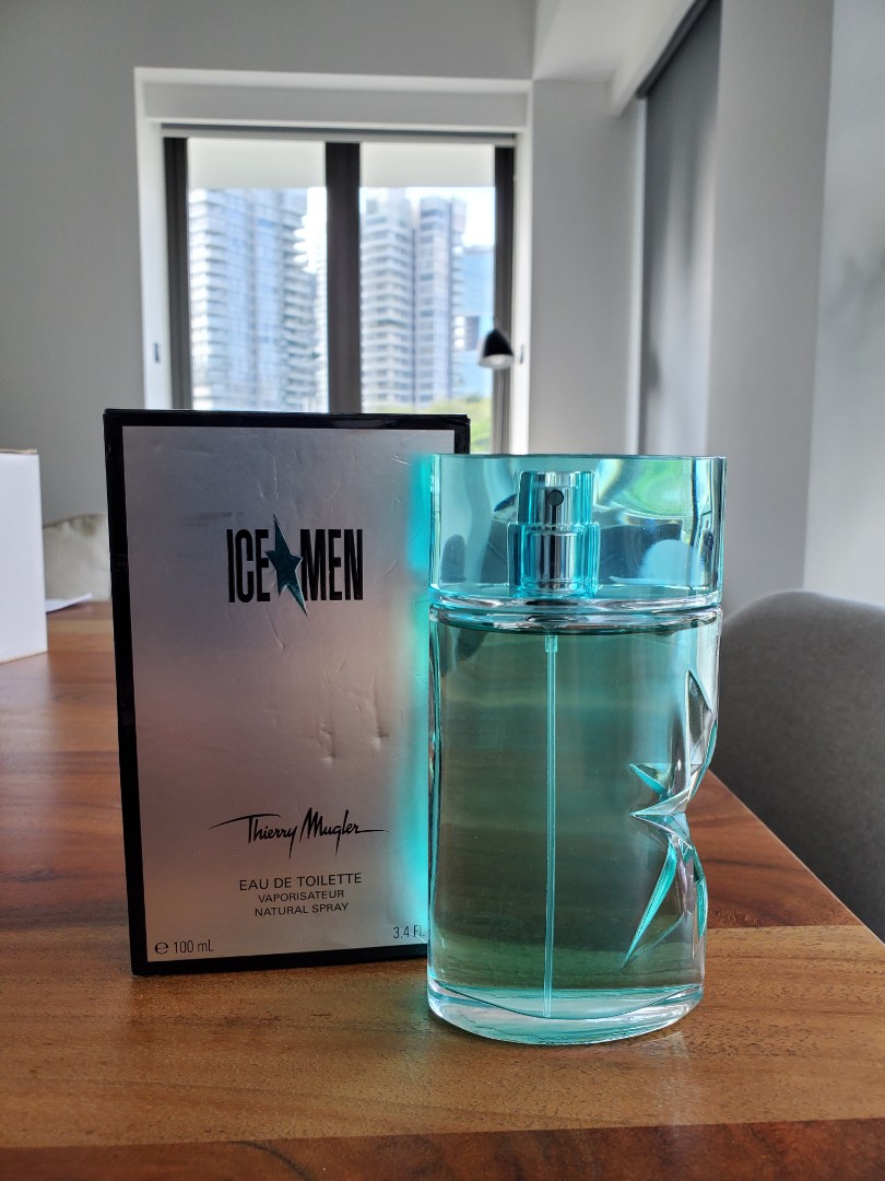 Thierry Mugler Ice Men EDT 100ml, Beauty & Personal Care, Fragrance ...