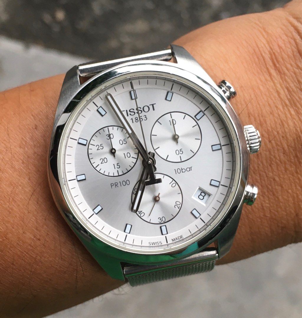 Tissot hotsell pr100 chronograph