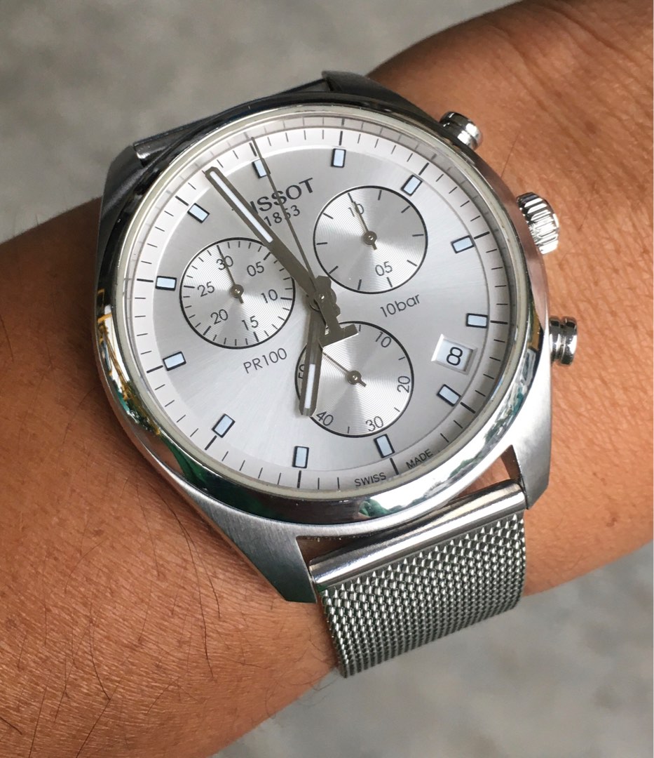 Tissot PR100 Chronograph Men s Fashion Watches Accessories