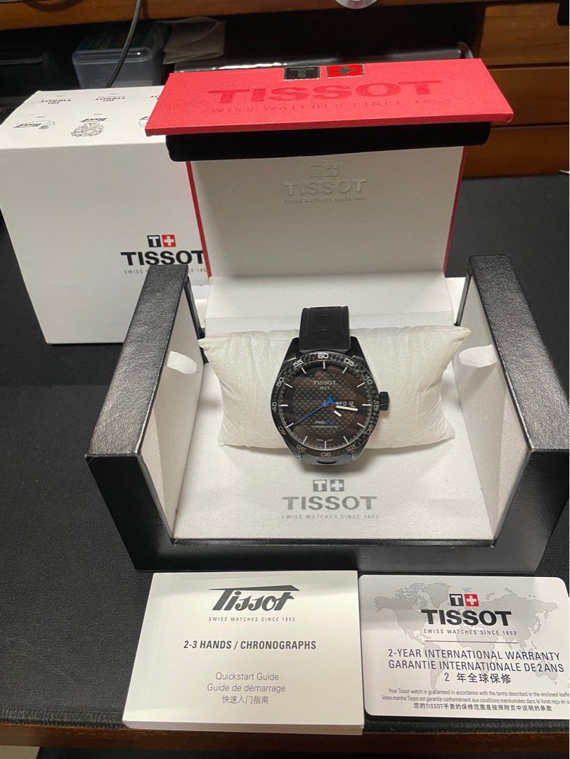 Tissot PRS 516 Powermatic 80 Automatic Watch in Black | MYER