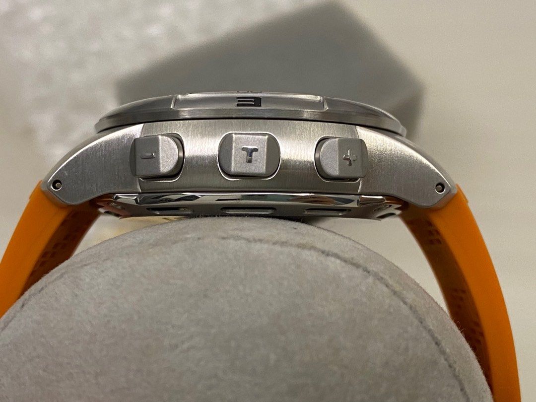 TISSOT T TOUCH II Orange Strap Luxury Watches on Carousell