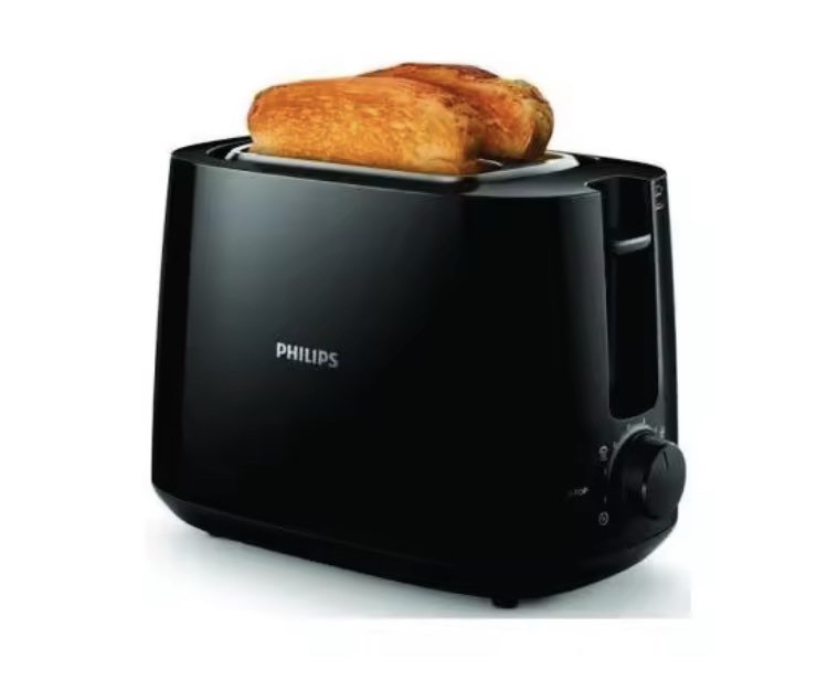 Toaster philips with bun warming rack toaster bread breakfast, TV