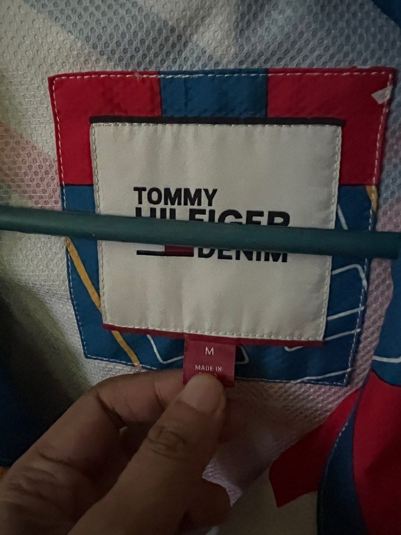 Tommy Hilfiger Jacket (Category: Coats, Jackets and Outerwear) located in San Mateo. Submitted by petitecherry21 (Listing ID 1220120490, Image 3). Description: Medium size. Washed Never been wear w/o tag .