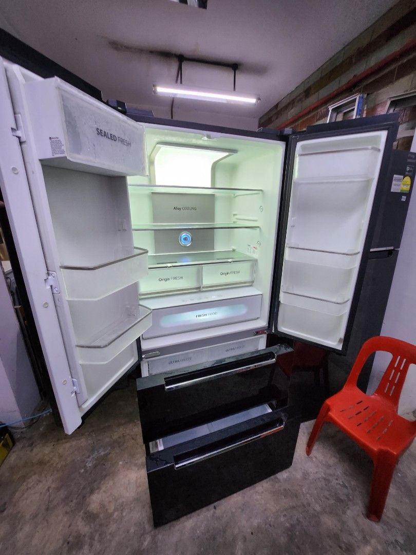 TOSHIBA Side By Side Fridge 582L GRRF532WEPGX(22), TV & Home Appliances, Kitchen Appliances