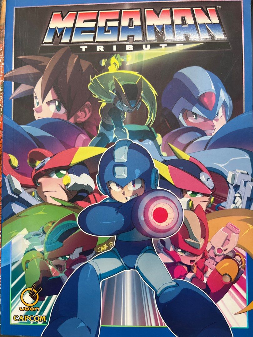 Udon Megaman Tribute Hobbies And Toys Books And Magazines Comics And Manga On Carousell 