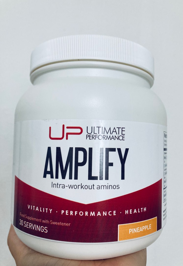 UP AMPLIFY aminos, Health & Nutrition, Health Supplements, Sports