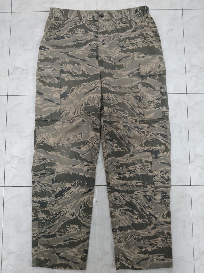US Air Force Digital Tiger Stripe Trouser (TA04), Men's Fashion ...