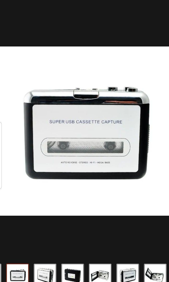 USB cassette capture CD converter audio music player cassette tape to