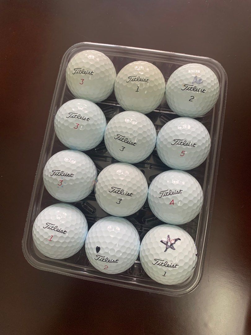 Used golf balls, Sports Equipment, Sports & Games, Golf on Carousell