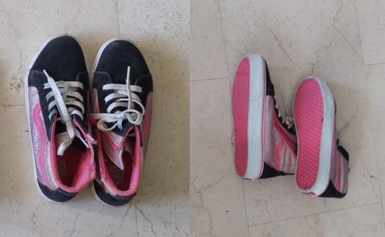 Girls vans 2024 size 3