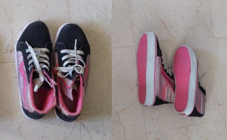 VANS Girl s Shoe Size 23cm