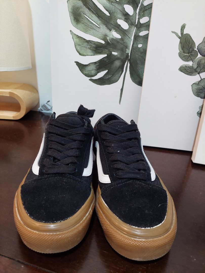 Vans Skate Old Skool Shoes - black/gum