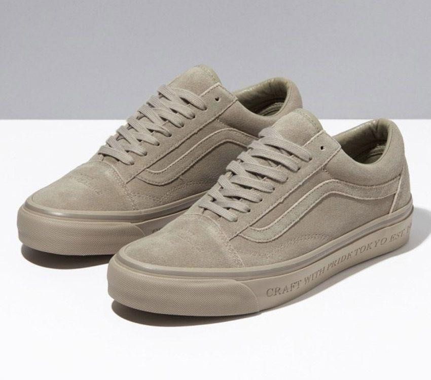 VANS X NEIGHBOURHOOD UA Old Skool 36 DX Aluminium Men s Fashion Footwear Sneakers on Carousell