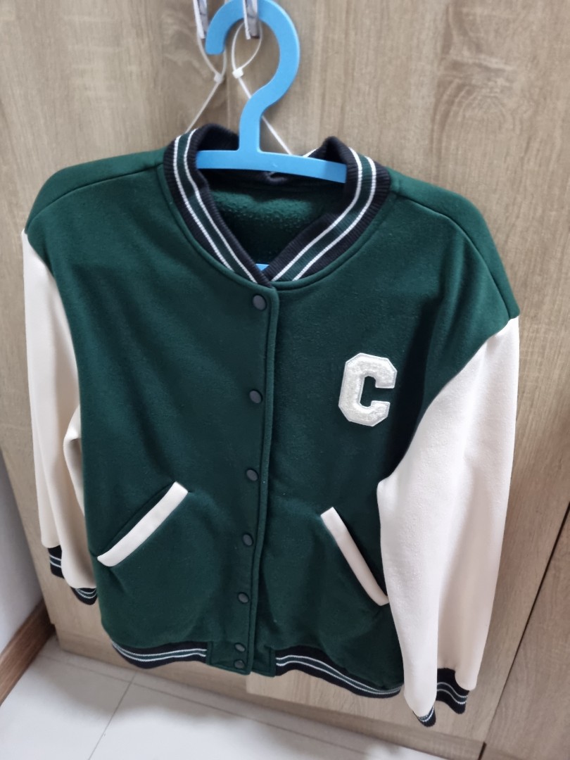 Varsity jacket, Women's Fashion, Coats, Jackets and Outerwear on Carousell