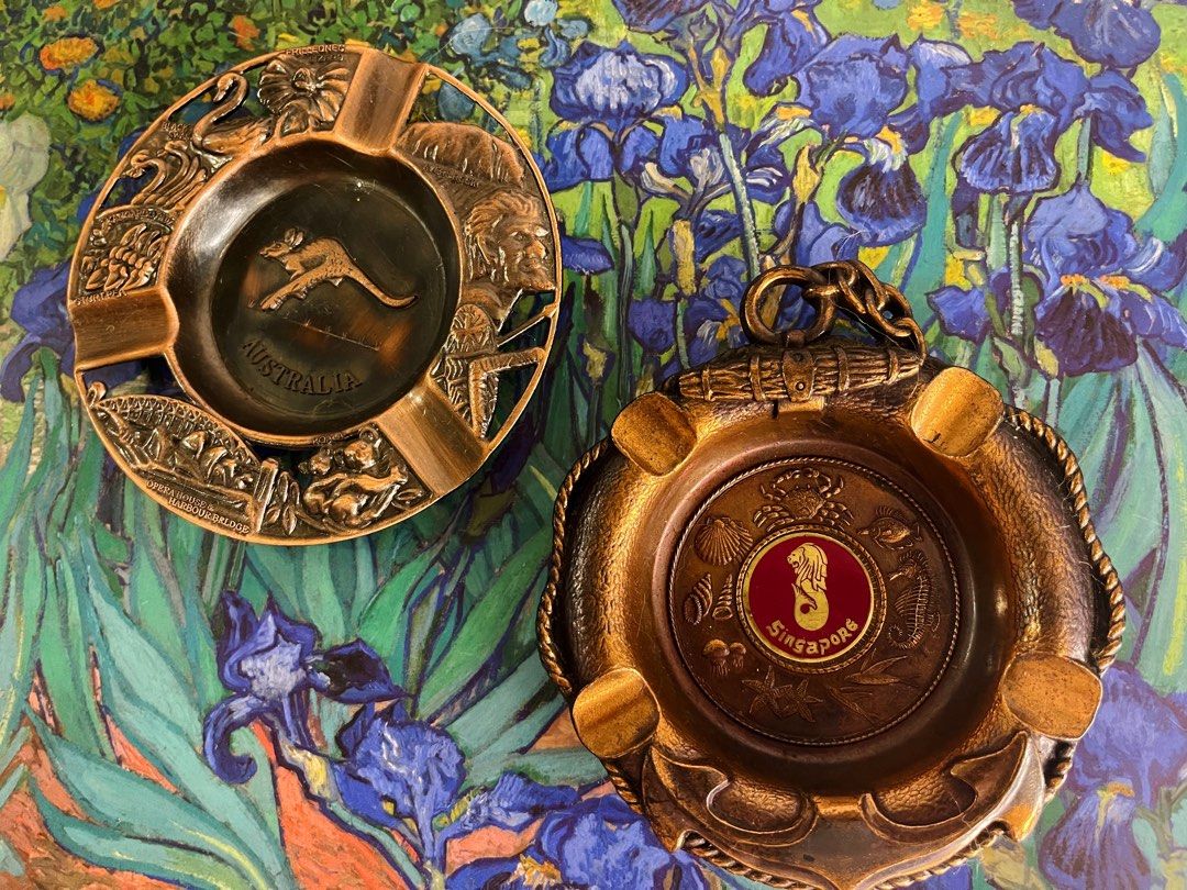 Vintage Copper Ashtray Australia & Singapore, Hobbies & Toys