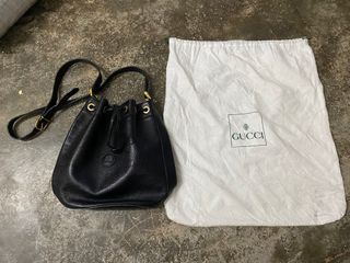 Vintage gucci bucket bags kulit