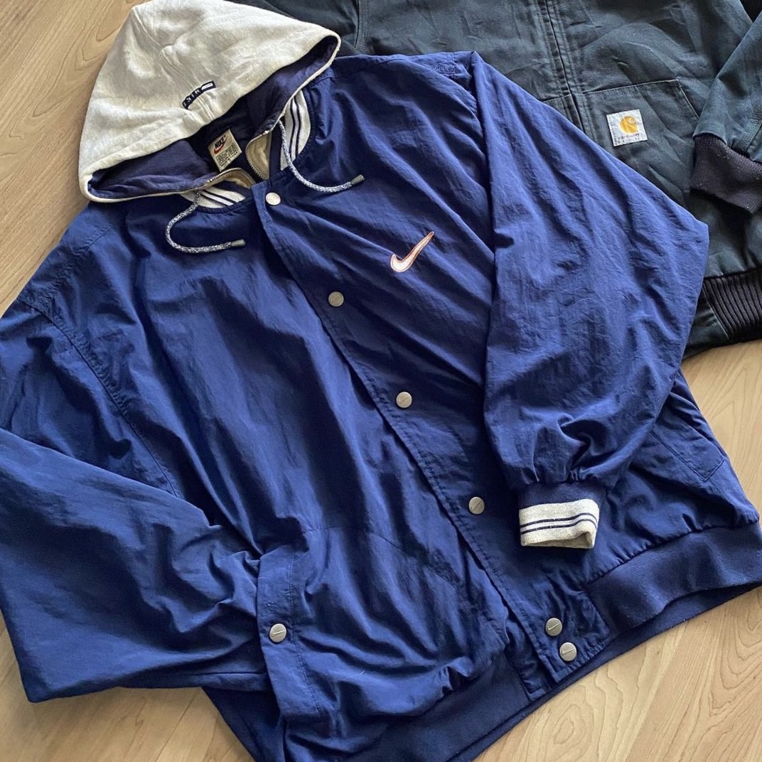 Vintage Nike Varsity Jacket, Men's Fashion, Coats, Jackets and