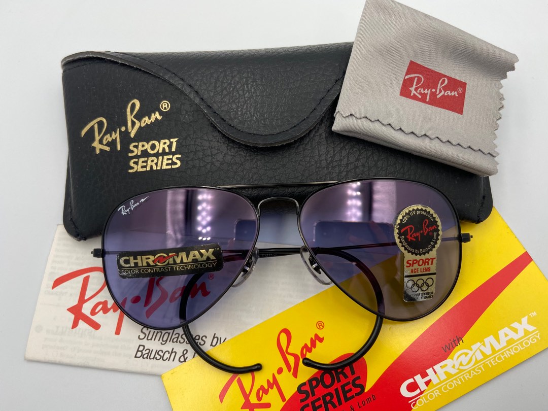 Vintage Rayban USA Ace30 Chromax Men s Fashion Watches Accessories Sunglasses Eyewear on Carousell