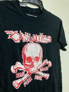 Vintage The Casualties band shirt