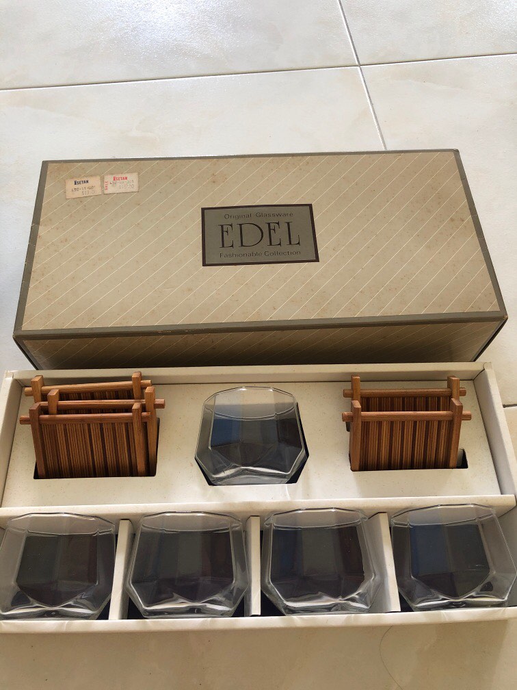 Water pitcher & Glass set, Furniture & Home Living, Kitchenware