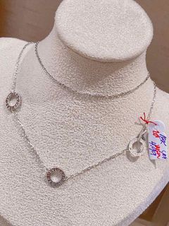 Wg18k" Japan bulgari chain necklace