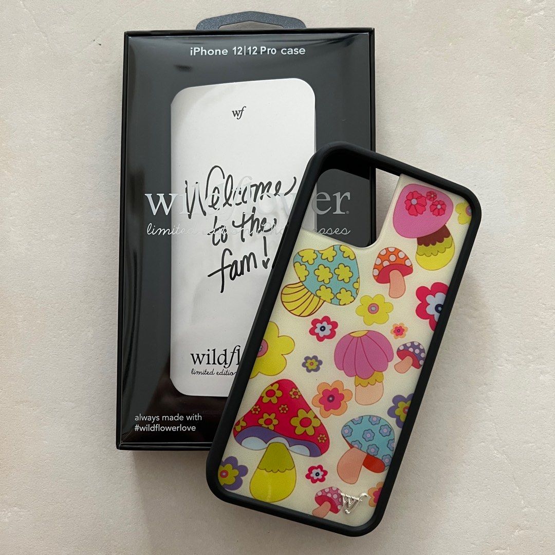 Wildflower Groovy Mushroom Case, Mobile Phones & Gadgets, Mobile