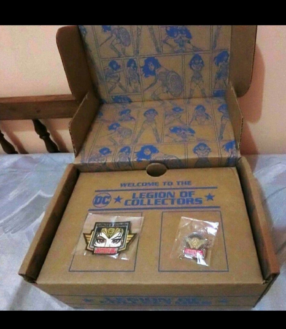 Wonder Woman and Doctor Maru Legion of Collectors Box DC Funko Pop ...