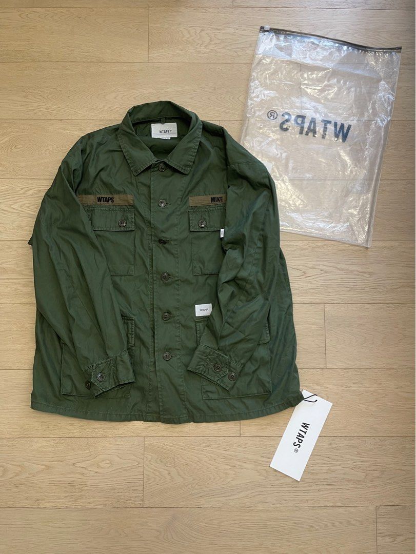 Wtaps Jungle LS01 四袋SS19 Shirt 191WVDT-SHM01, 男裝, 外套及戶外