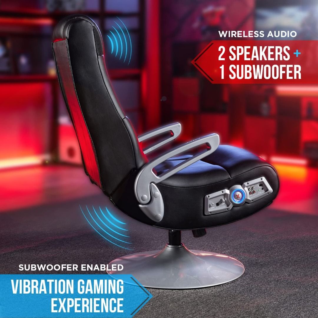 Gaming chair hotsell with pedestal base