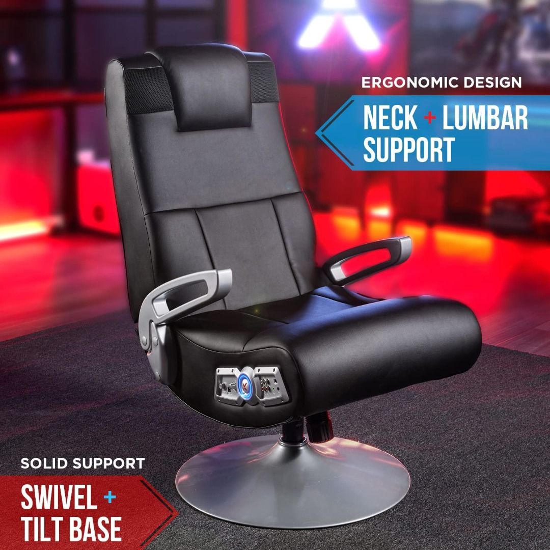 Gaming chair solid base top