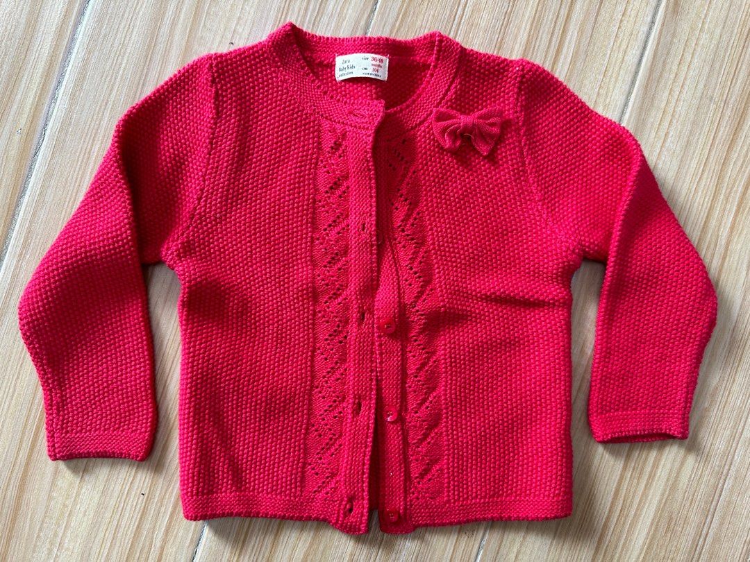 Zara baby kids 女童冷外套(size 36-48months 104 cm), 兒童＆孕婦用品, 嬰兒及小童流行時尚-  Carousell
