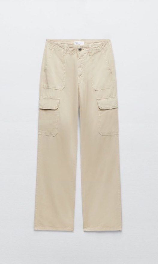 attico cargo pants zara