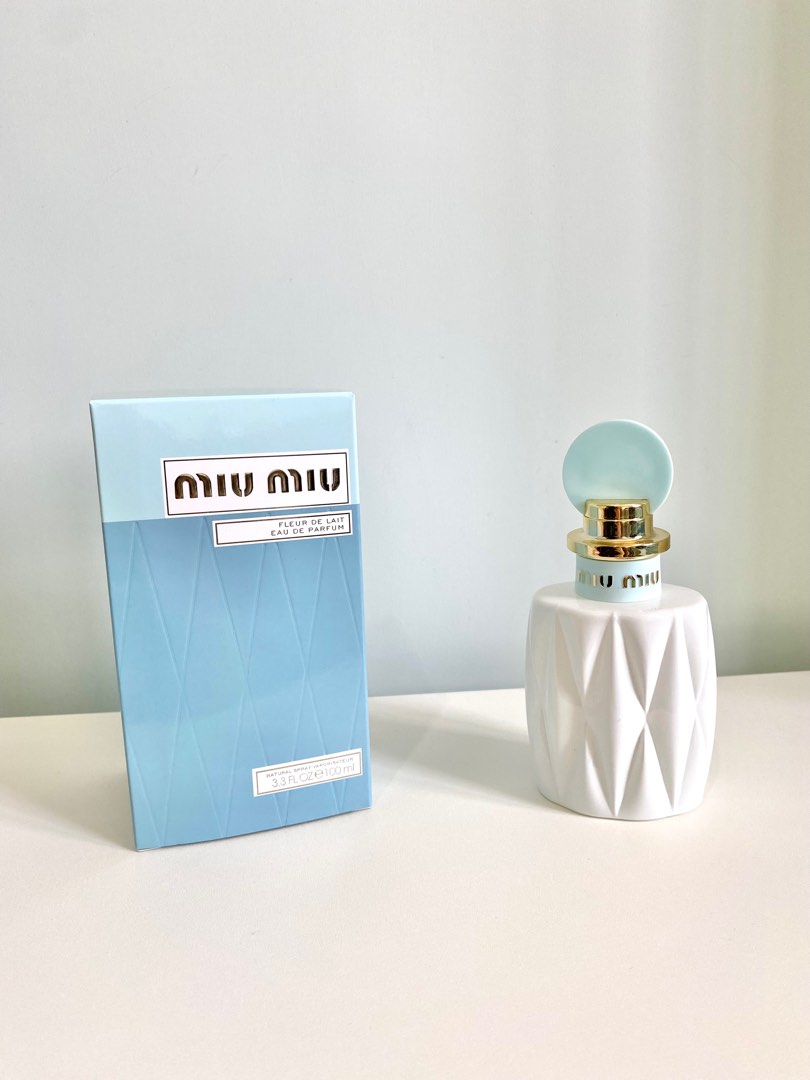 現貨100ml Miu Miu 香水Fleur de Lait Perfume EDP, 美容＆個人護理 