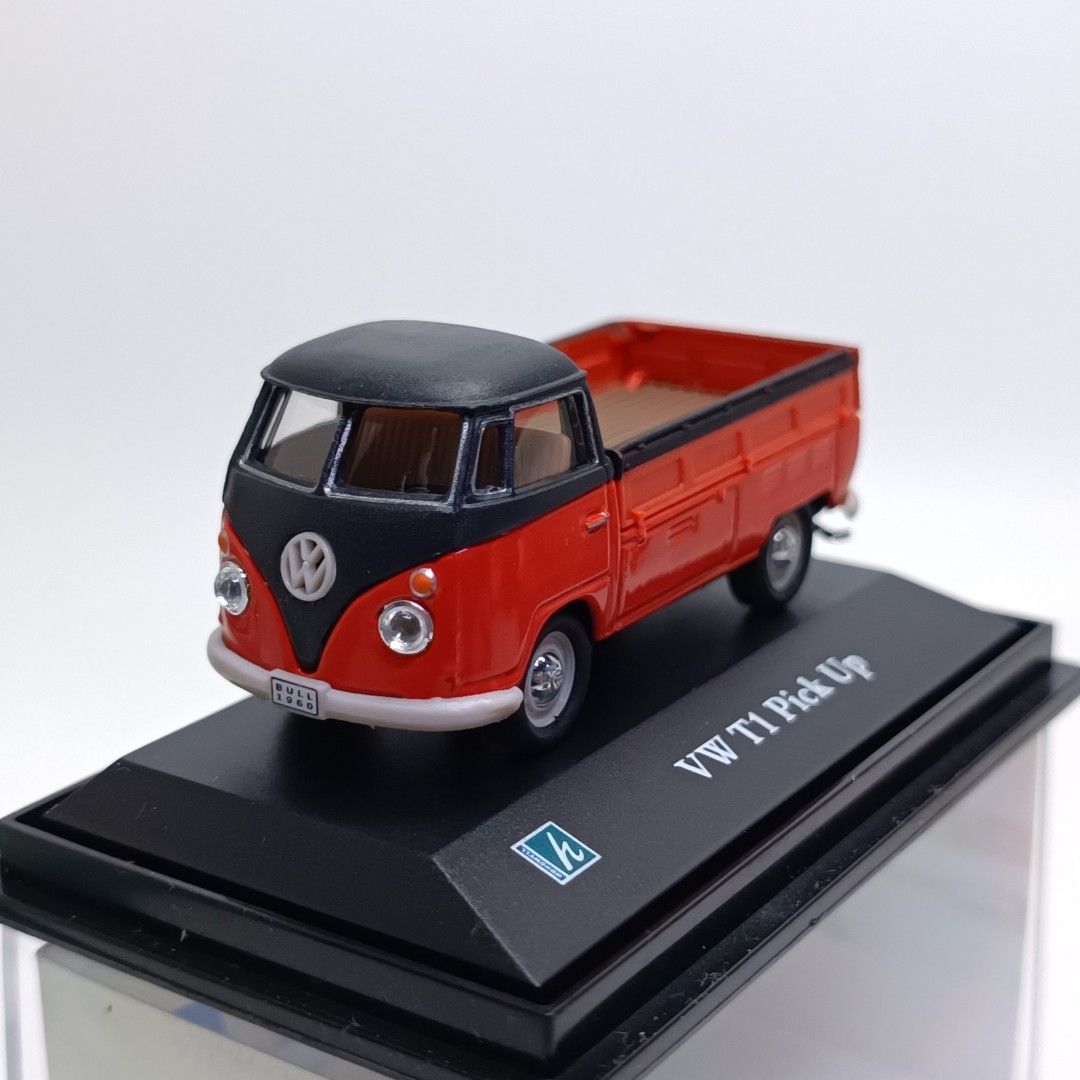 大人も着やすいシンプルファッション Hongwell Cararama 1/72 Volkswagen 興趣及 Van, Up Pick T1 VW ホンウェル