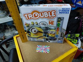 2014 Hasbro Despicable Me Trouble Edition Minions Board Game