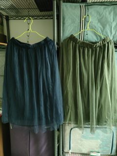 2pcs rok tutu midi