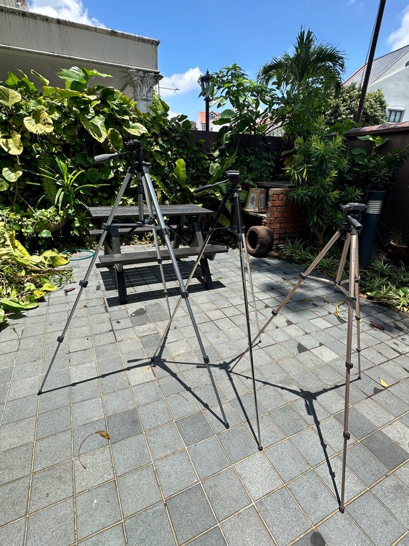 3 sizes of tripods, Photography, Photography Accessories, Tripods