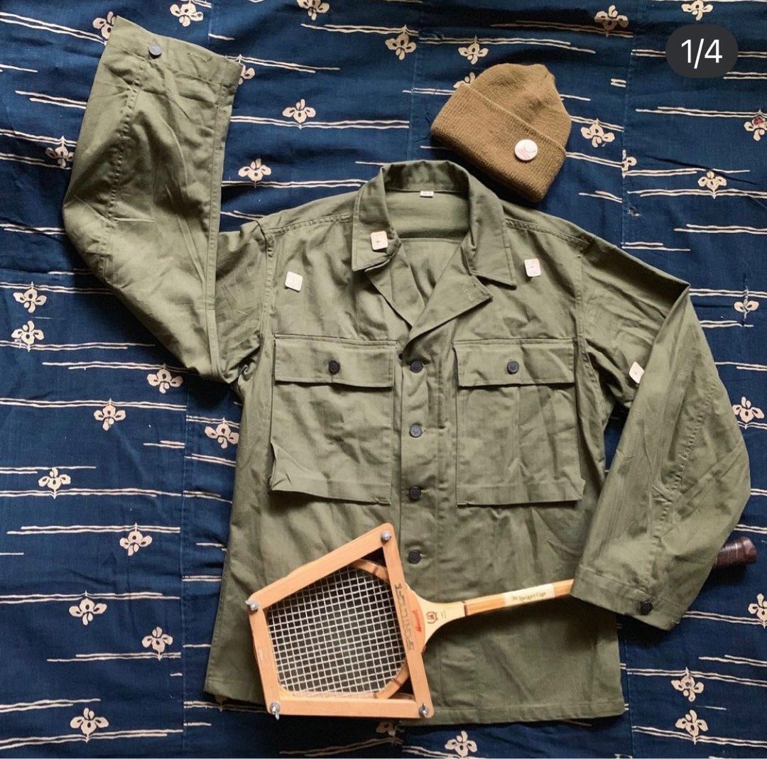 40s WW2 美軍公發二戰hbt 夾克usmc us army 軍裝vintage 古著收藏古董